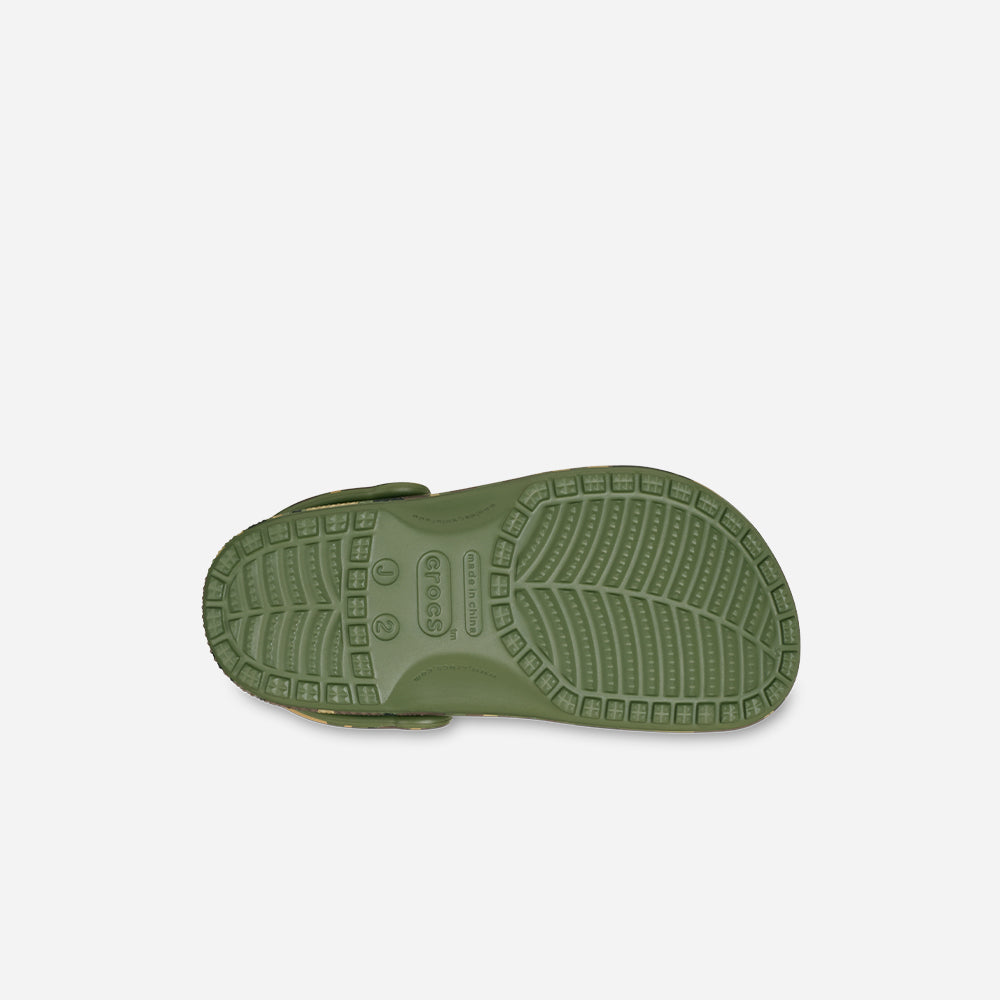 Giày Clog Trẻ Em Crocs Classic Camouflage - Rằn Ri - Supersports Vietnam