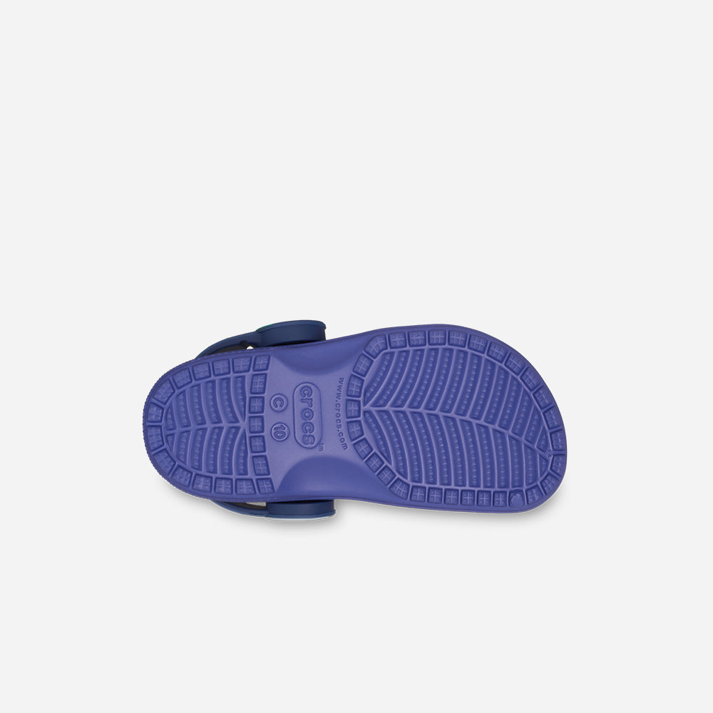 Giày Clog Trẻ Em Crocs Classic Imagination Lights Back Strap - Xanh Navy - Supersports Vietnam