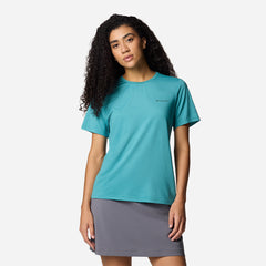 Áo Thun Tay Ngắn Nữ Columbia Wild Springs™ Short Sleeve - Xanh Dương