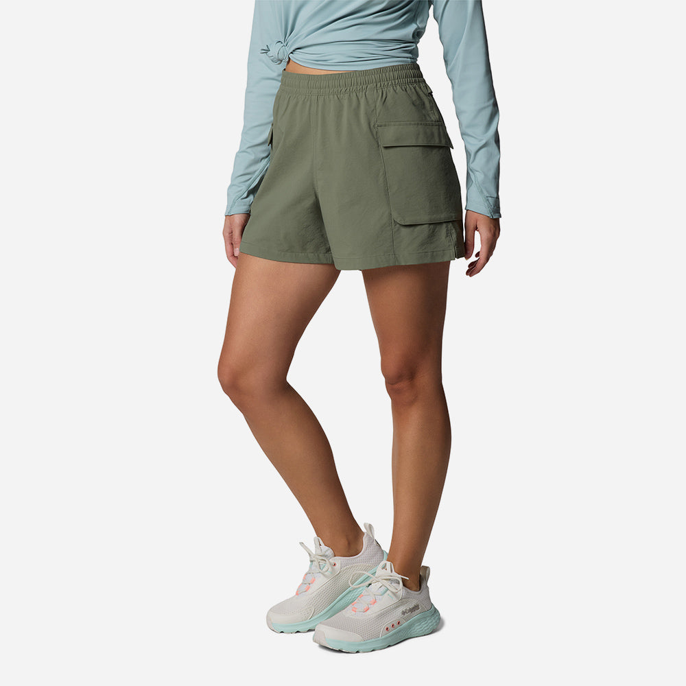 Quần Ngắn Nữ Columbia Wild Cast™ - Xanh Quân Đội - Supersports Vietnam