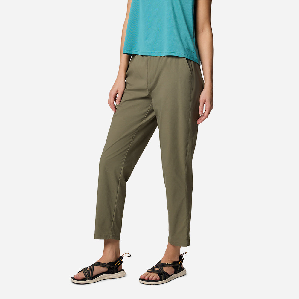 Quần Dài Thể Thao Nữ Columbia Cedar Crest™ - Xanh Quân Đội - Supersports Vietnam