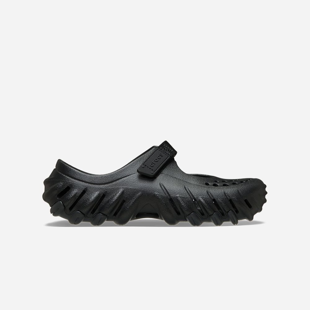 Giày Clog Nữ Crocs Echo Mary Jane - Đen - Supersports Vietnam