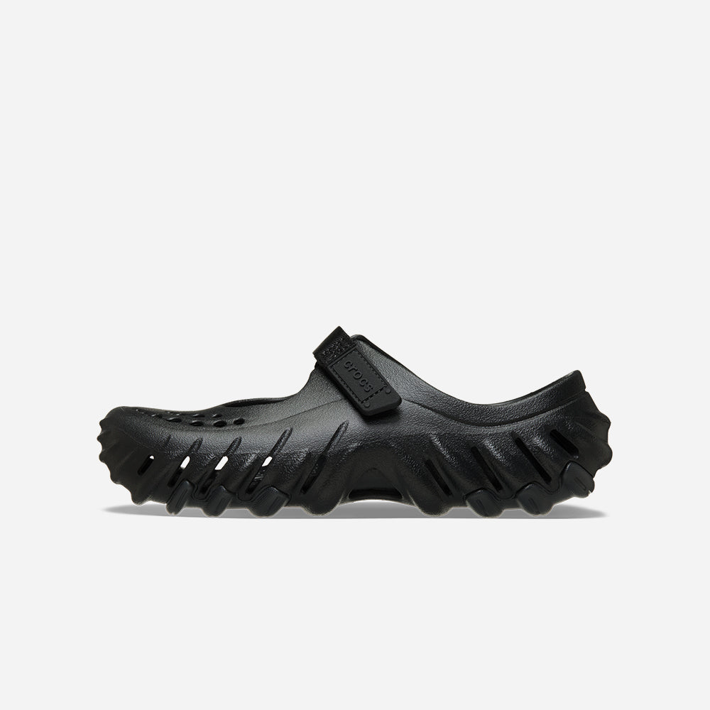 Giày Clog Nữ Crocs Echo Mary Jane - Đen - Supersports Vietnam