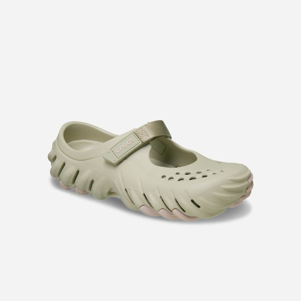 Giày Clog Nữ Crocs Echo Mary Jane - Be - Supersports Vietnam