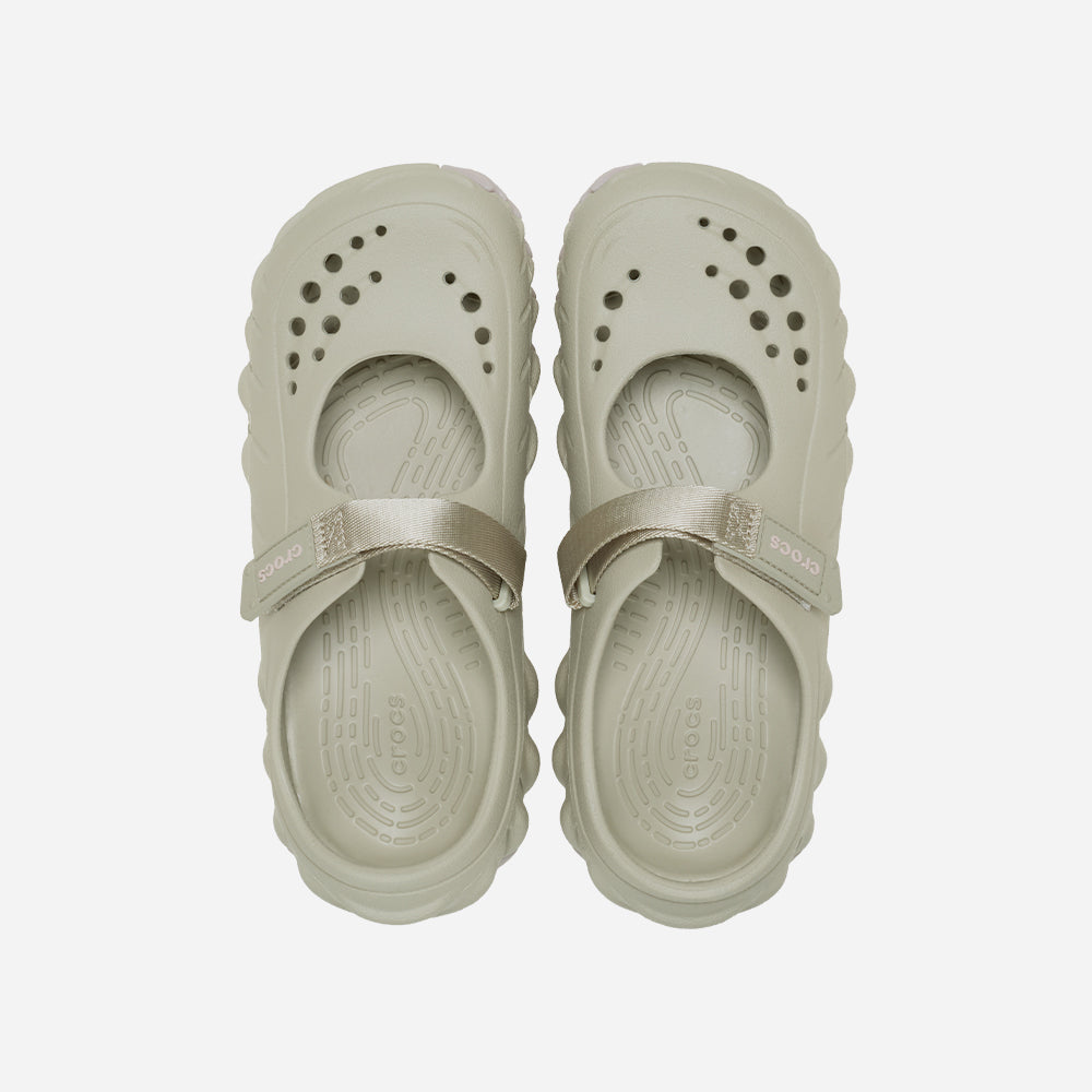 Giày Clog Nữ Crocs Echo Mary Jane - Be - Supersports Vietnam
