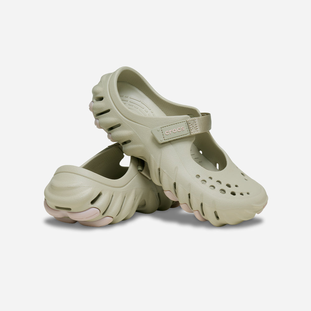 Giày Clog Nữ Crocs Echo Mary Jane - Be - Supersports Vietnam