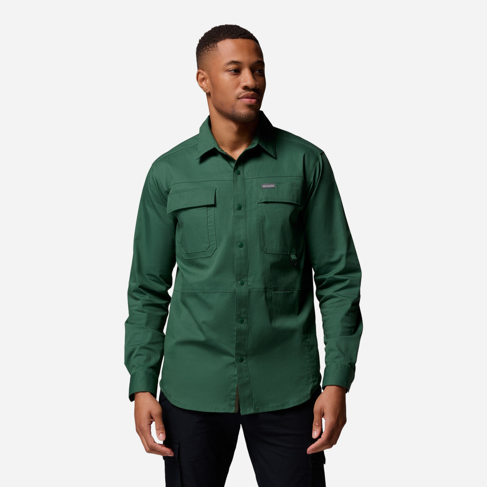 Áo Sơ Mi Nam Columbia Landroamer™ Twill - Xanh Lá - Supersports Vietnam