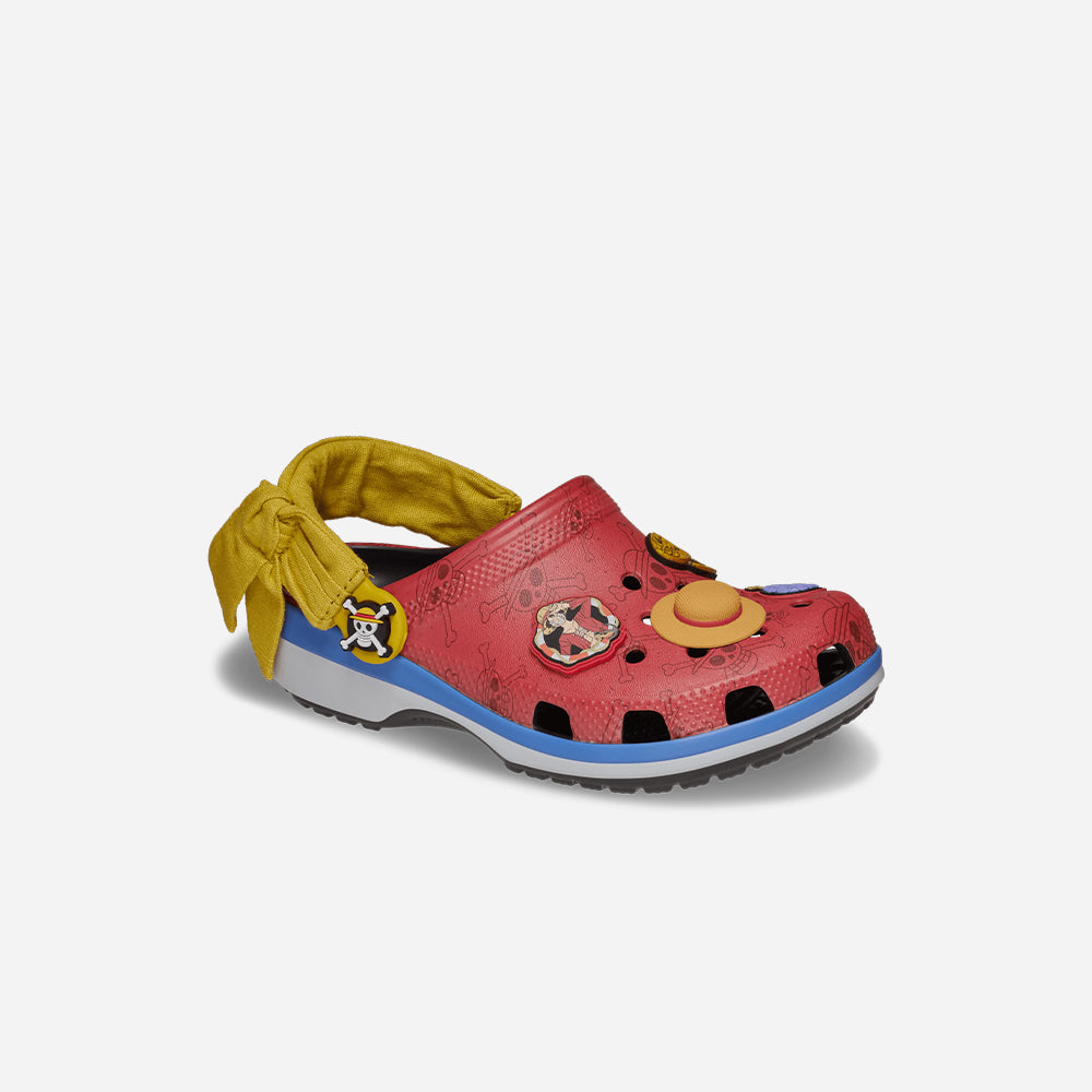 Giày Clog Trẻ Em Crocs One Piece Luffy Classic - Đỏ - Supersports Vietnam