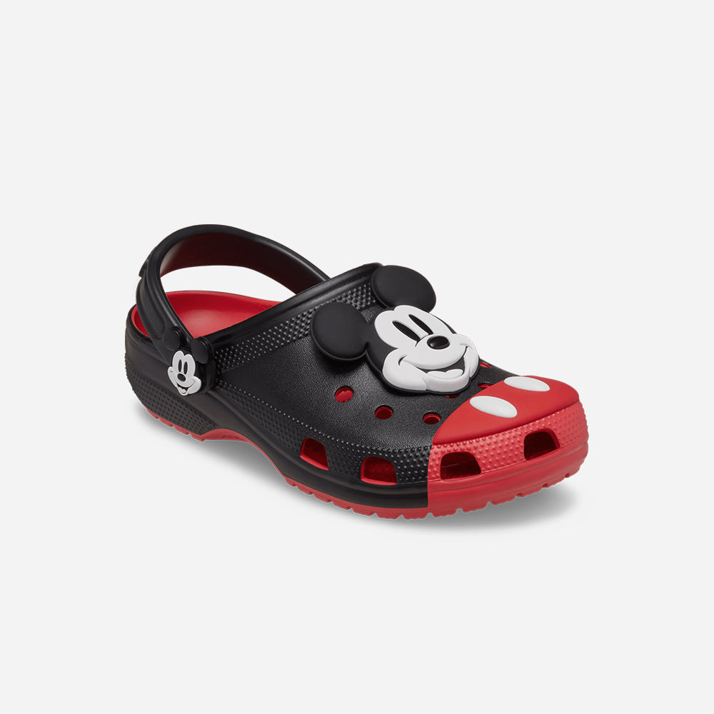 Giày Clog Unisex Crocs Mickey Mouse Classic - Đen - Supersports Vietnam