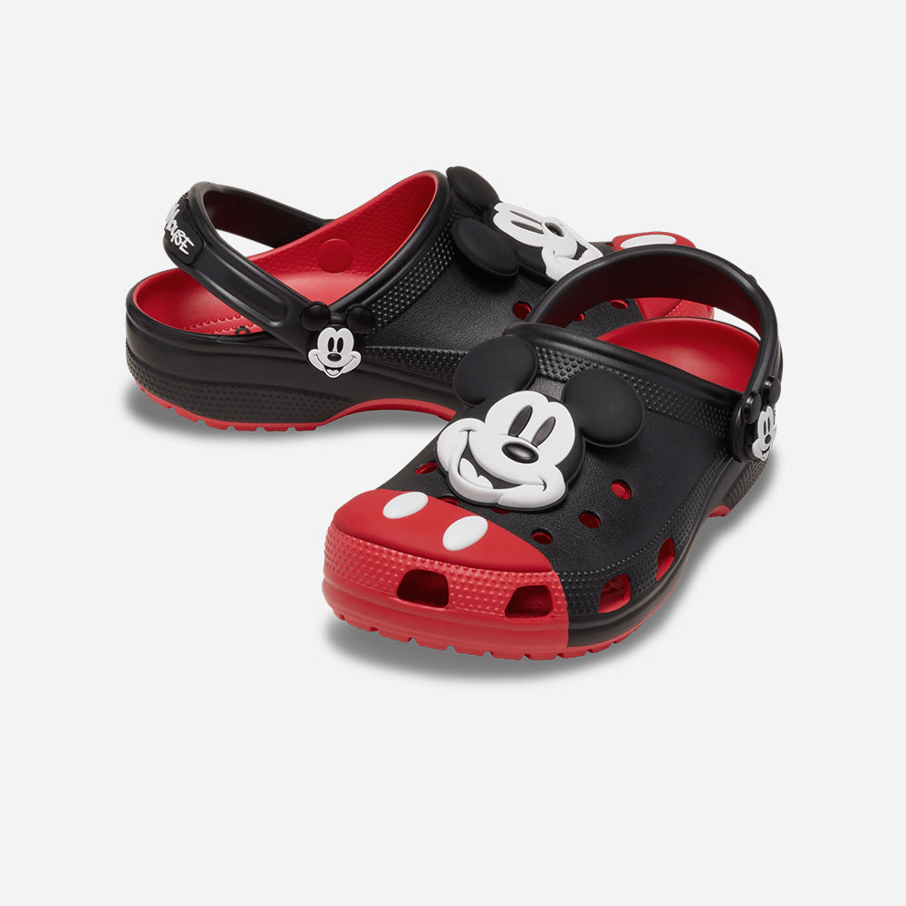 Giày Clog Unisex Crocs Mickey Mouse Classic - Đen - Supersports Vietnam