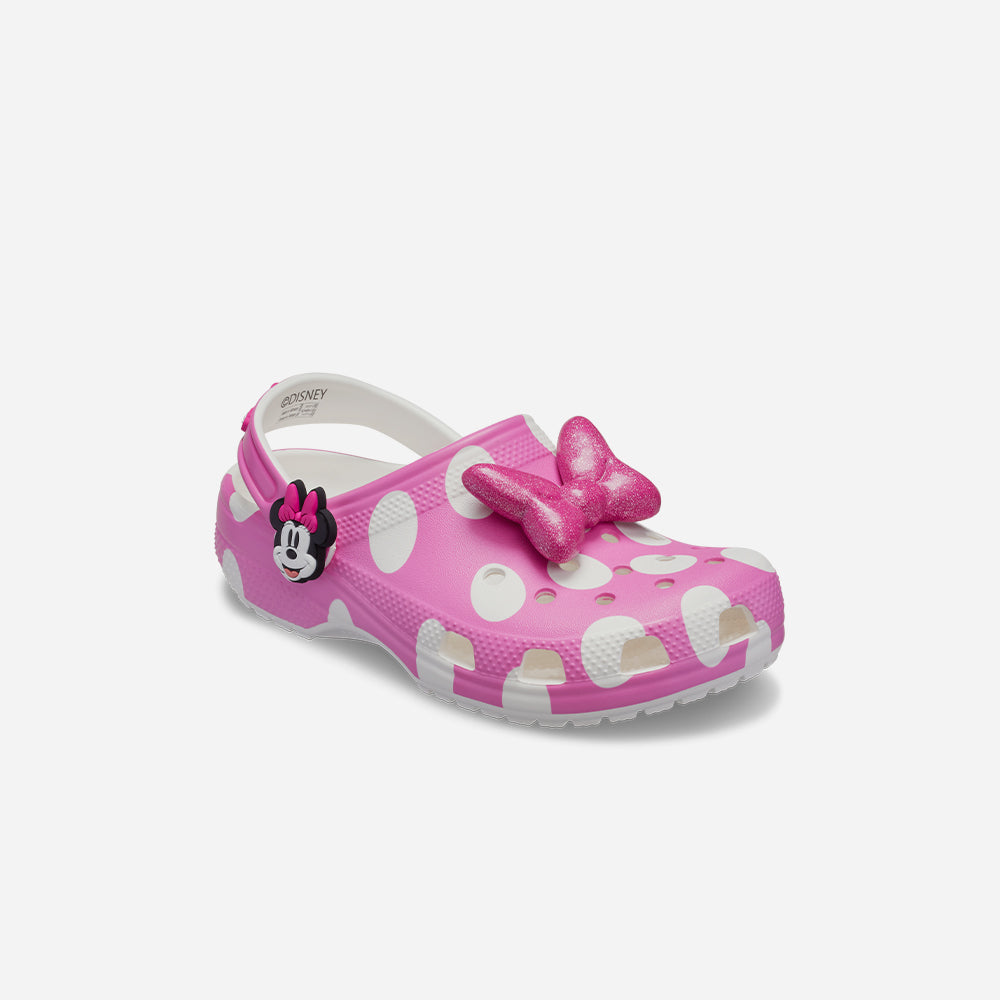 Giày Clog Trẻ Em Crocs Minnie Mouse Classic - Hồng - Supersports Vietnam