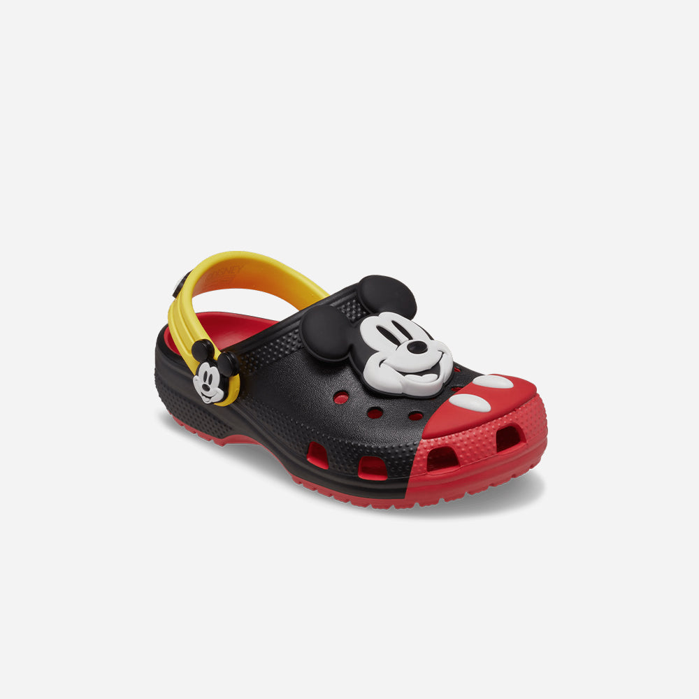 Giày Clog Trẻ Em Crocs Mickey Mouse Classic - Đen - Supersports Vietnam
