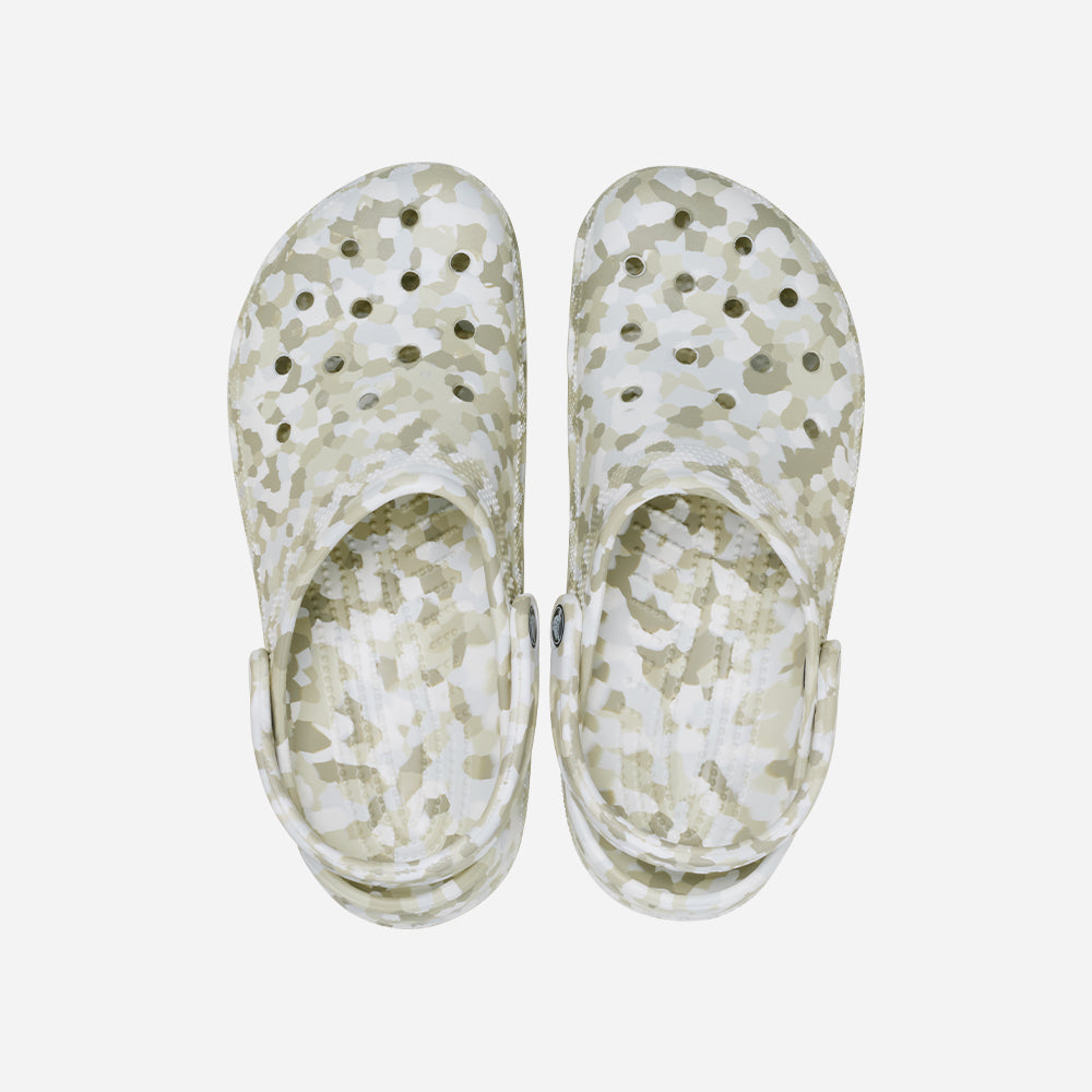 Giày Clog Unisex Crocs Classic Confetti - Be - Supersports Vietnam