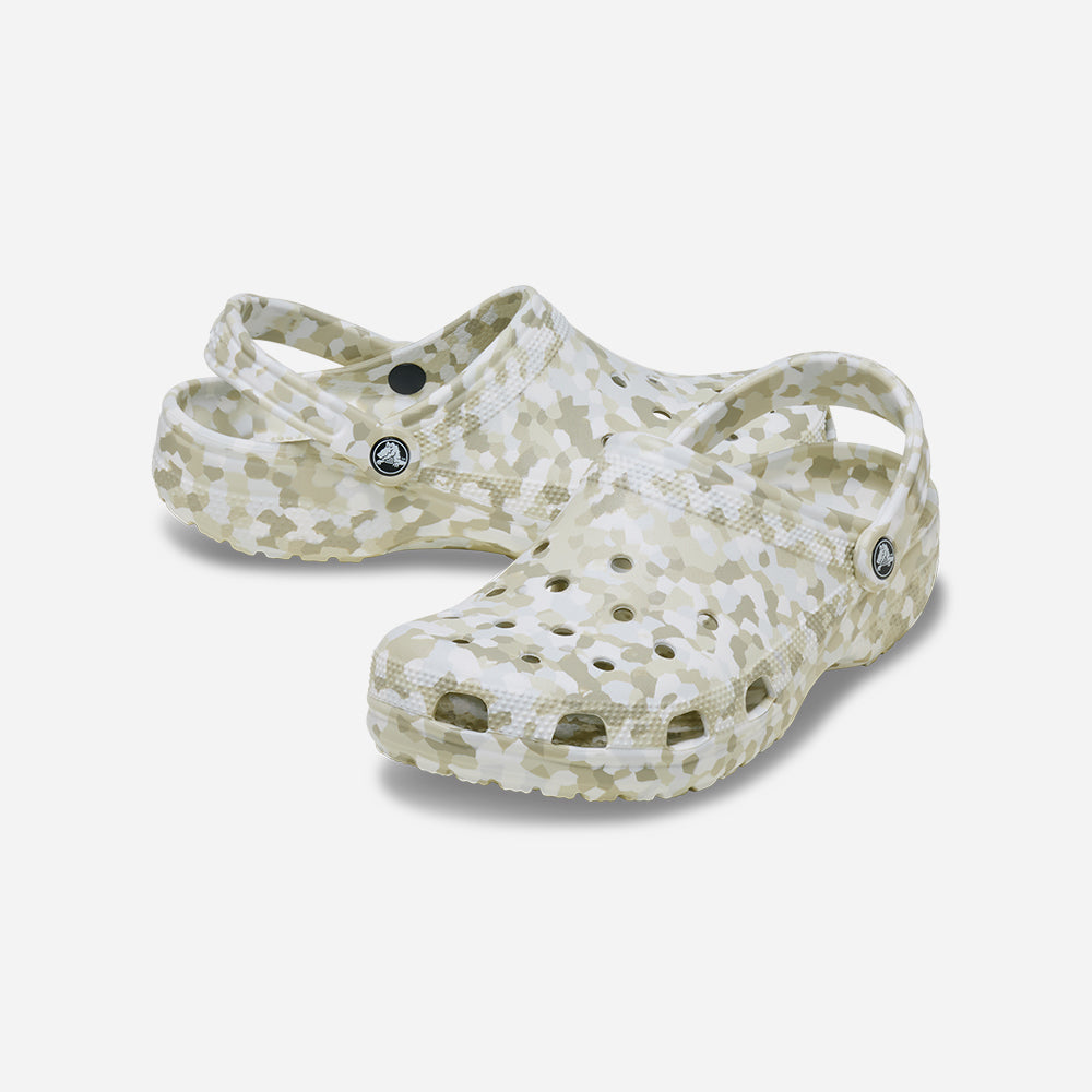 Giày Clog Unisex Crocs Classic Confetti - Be - Supersports Vietnam