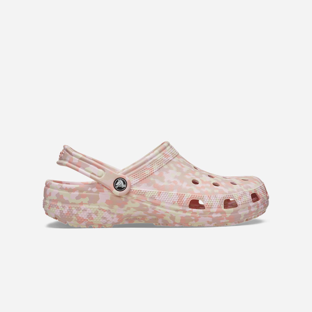 Giày Clog Unisex Crocs Classic Confetti - Hồng - Supersports Vietnam