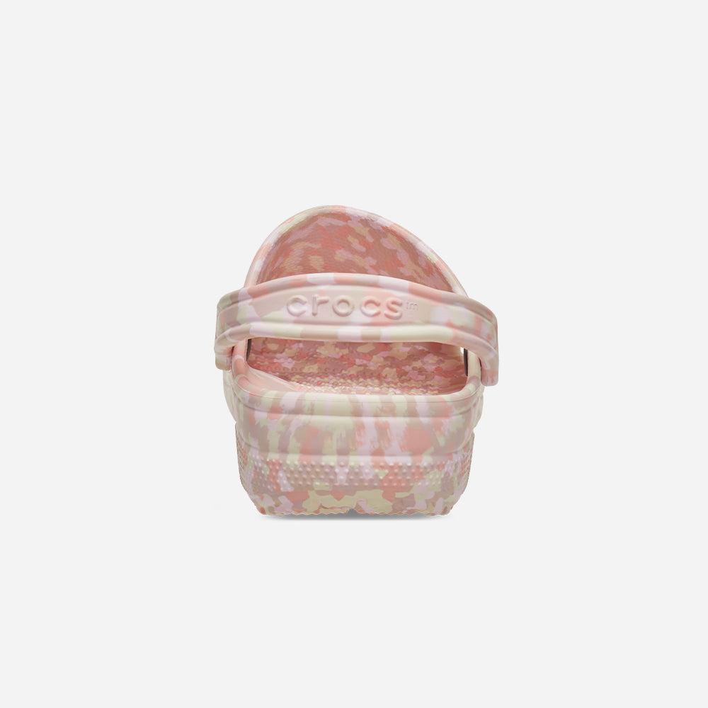 Giày Clog Unisex Crocs Classic Confetti - Hồng - Supersports Vietnam