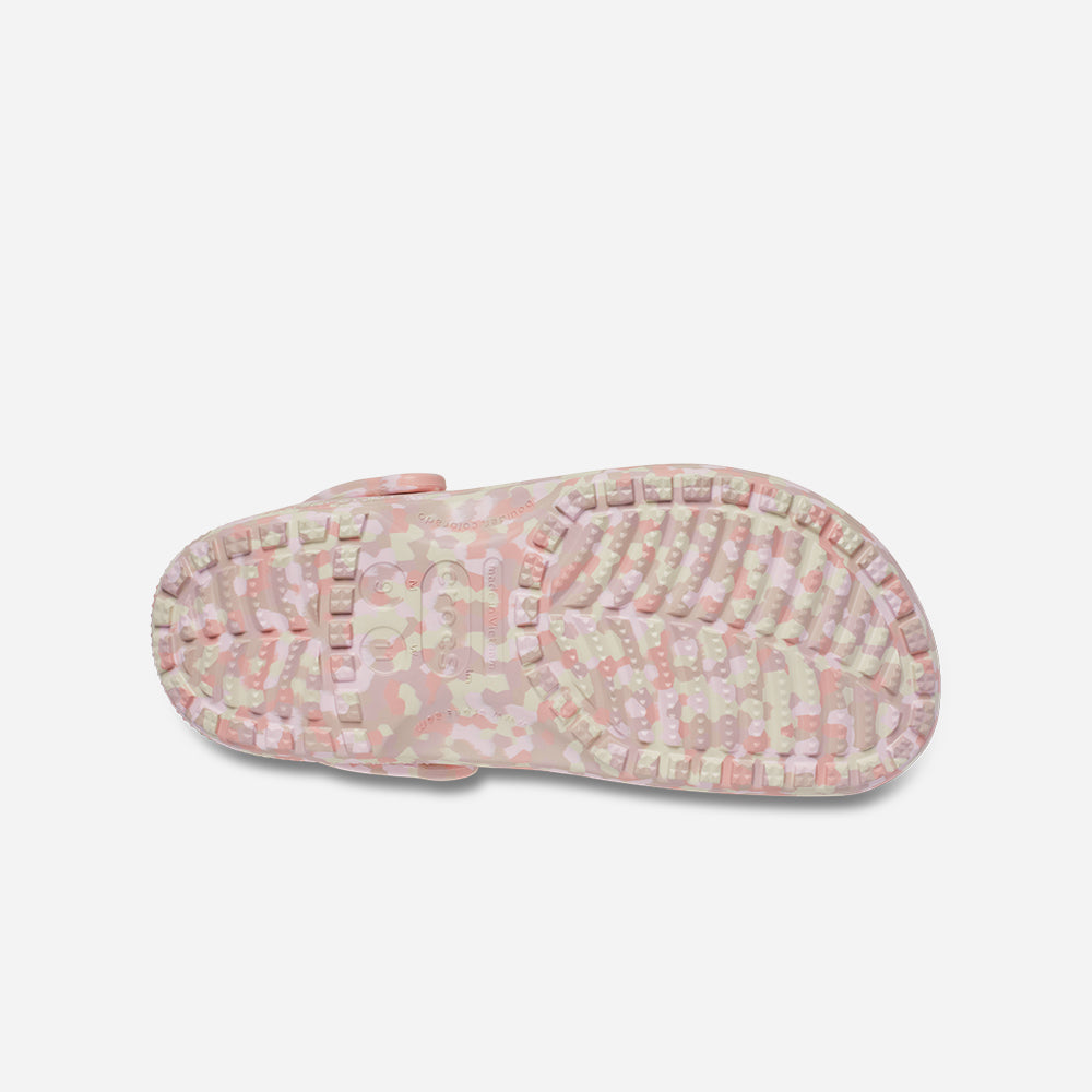 Giày Clog Unisex Crocs Classic Confetti - Hồng - Supersports Vietnam