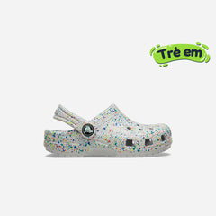 Giày Clog Trẻ Em Crocs Classic Glow Paint Splatter - Nhiều Màu - Supersports Vietnam