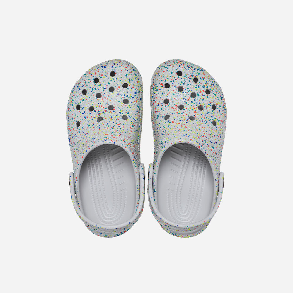 Giày Clog Trẻ Em Crocs Classic Glow Paint Splatter - Nhiều Màu - Supersports Vietnam