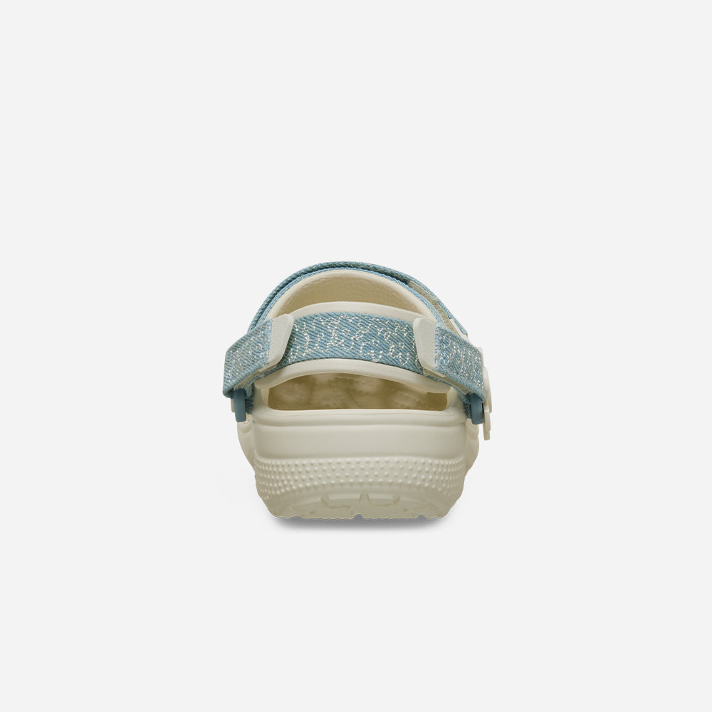 Giày Clog Trẻ Em Crocs Classic Denim Flower - Be - Supersports Vietnam