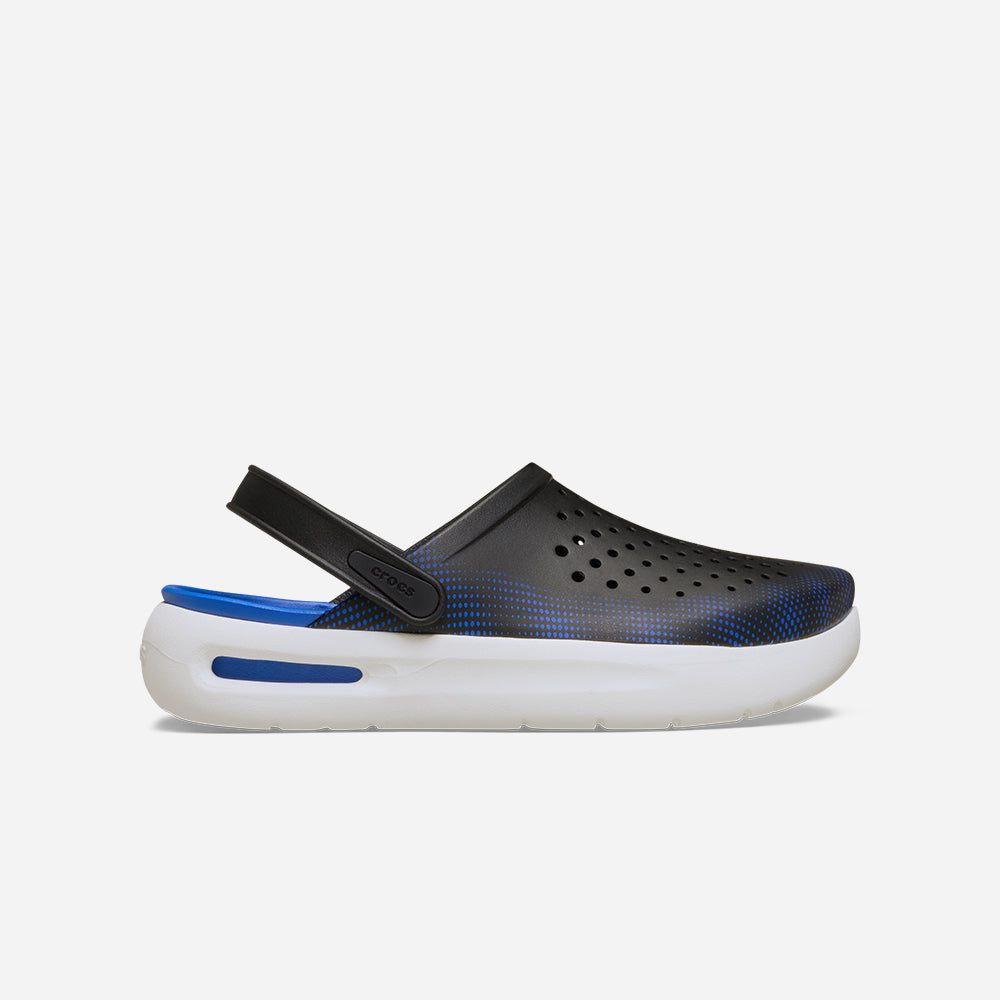 Giày Clog Unisex Crocs Inmotion Micro Geo - Đen - Supersports Vietnam