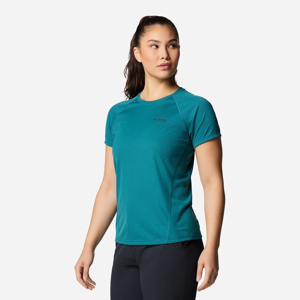 Áo Thun Nữ Columbia Cirque River™ Pro Crew - Xanh Dương - Supersports Vietnam