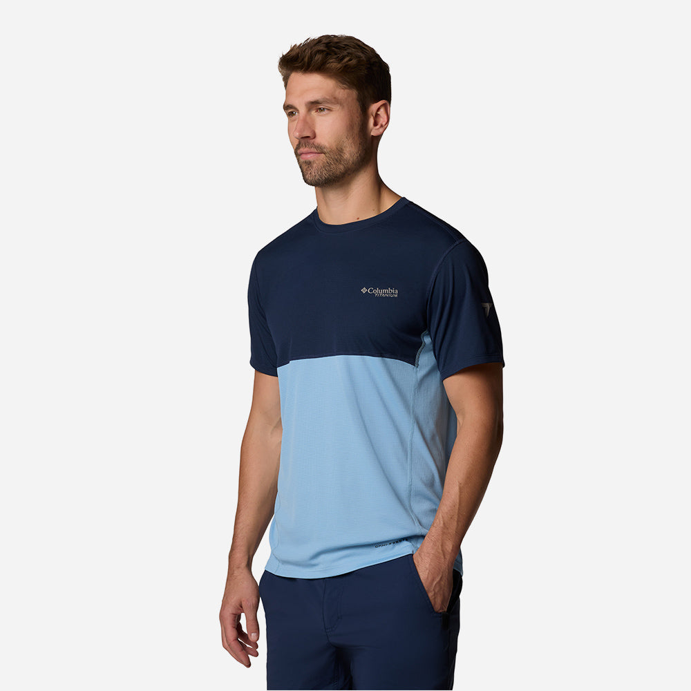 Áo Thun Nam Columbia Cirque River™ Pro Graphic Crew - Xanh Navy - Supersports Vietnam