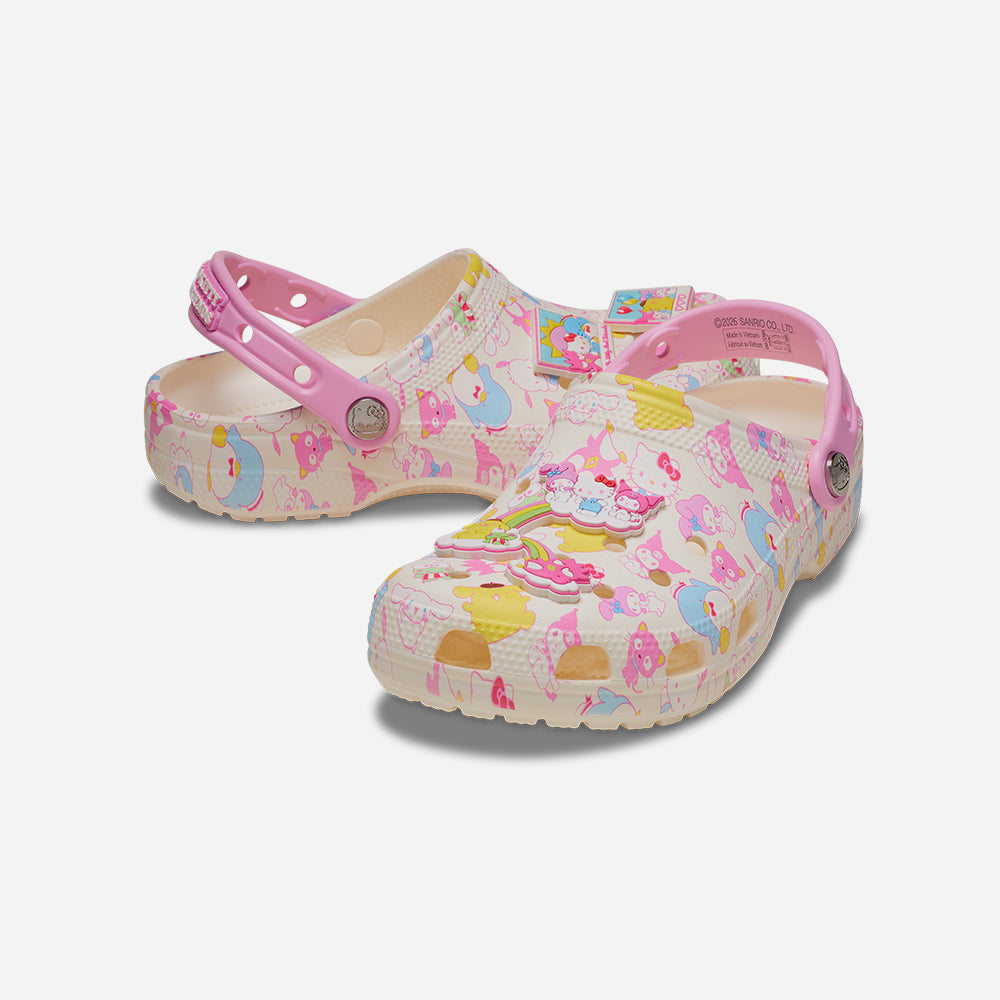 Giày Clog Trẻ Em Crocs Hello Kitty® & Friends Pastel Classic - Nhiều Màu - Supersports Vietnam