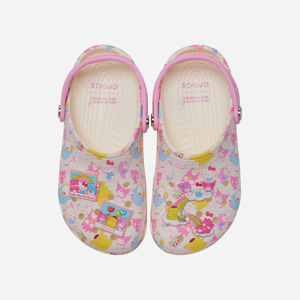 Giày Clog Trẻ Em Crocs Hello Kitty® & Friends Pastel Classic - Nhiều Màu - Supersports Vietnam