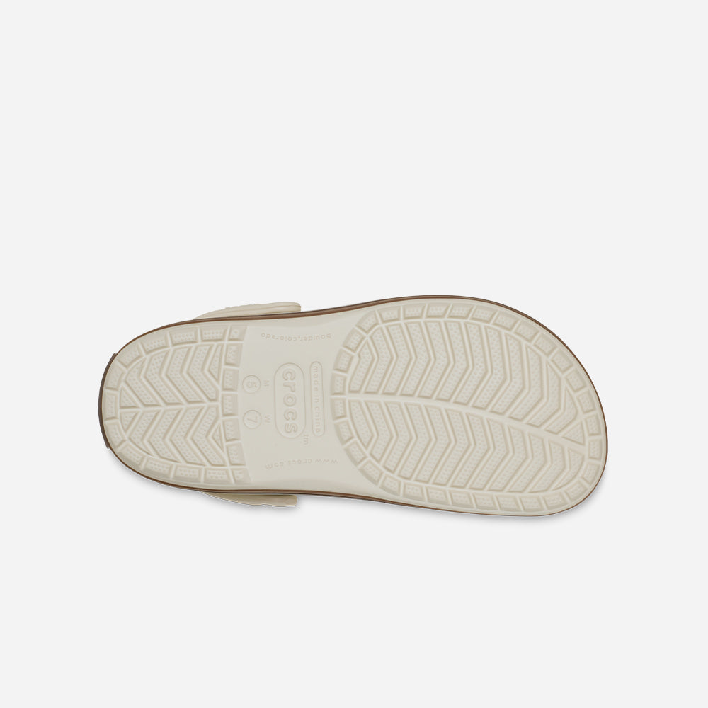 Giày Clog Unisex Crocs Crocband Gum - Be - Supersports Vietnam