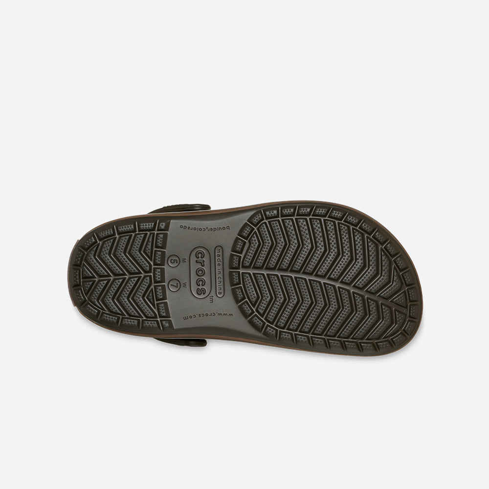 Giày Clog Unisex Crocs Crocband Gum - Nâu - Supersports Vietnam