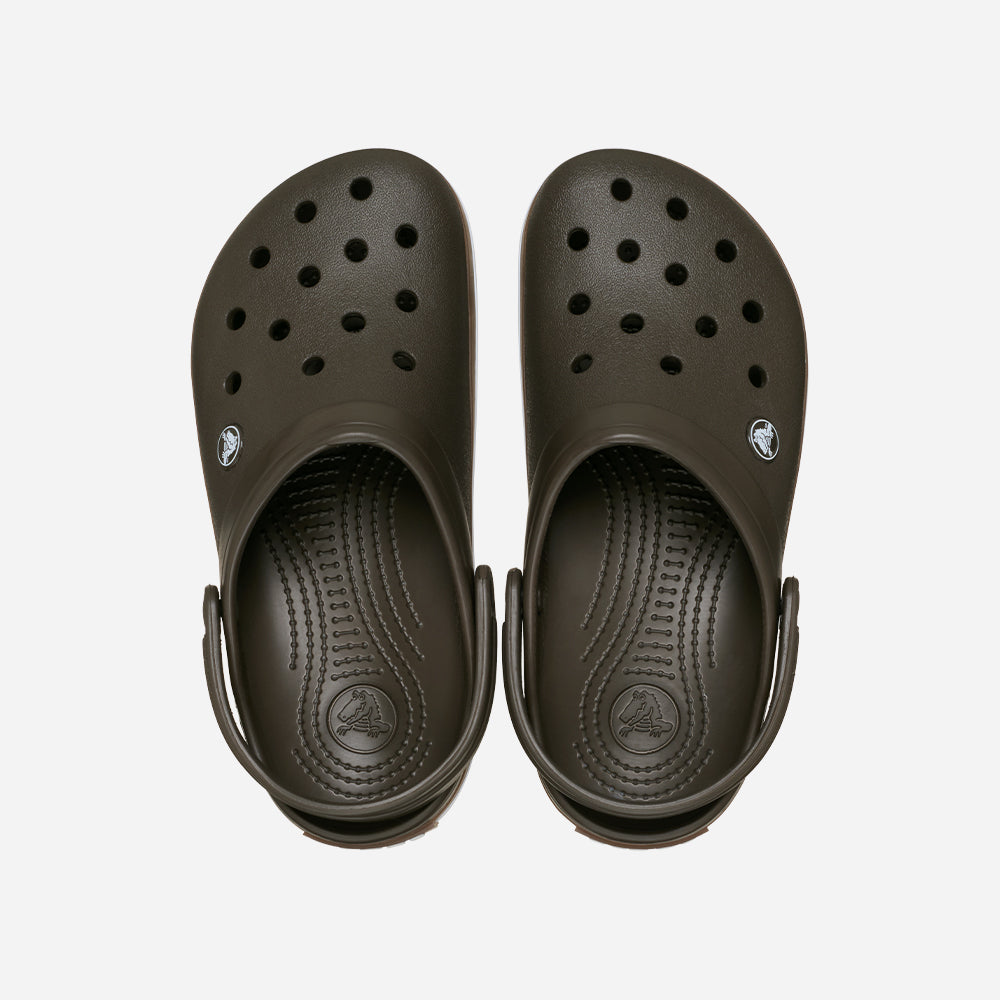 Giày Clog Unisex Crocs Crocband Gum - Nâu - Supersports Vietnam