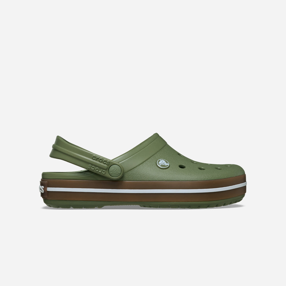 Giày Clog Unisex Crocs Crocband Gum - Xanh Lá - Supersports Vietnam