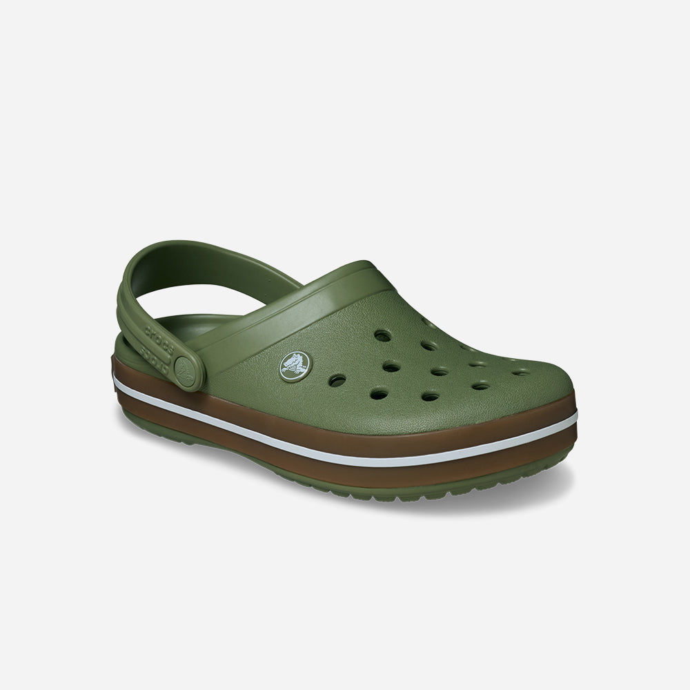 Giày Clog Unisex Crocs Crocband Gum - Xanh Lá - Supersports Vietnam