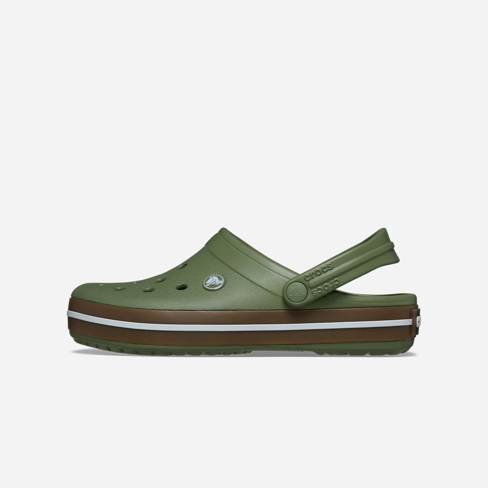 Giày Clog Unisex Crocs Crocband Gum - Xanh Lá - Supersports Vietnam