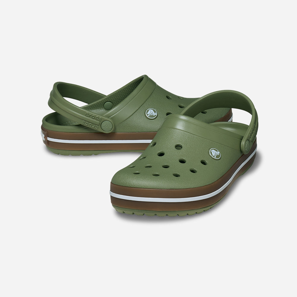 Giày Clog Unisex Crocs Crocband Gum - Xanh Lá - Supersports Vietnam