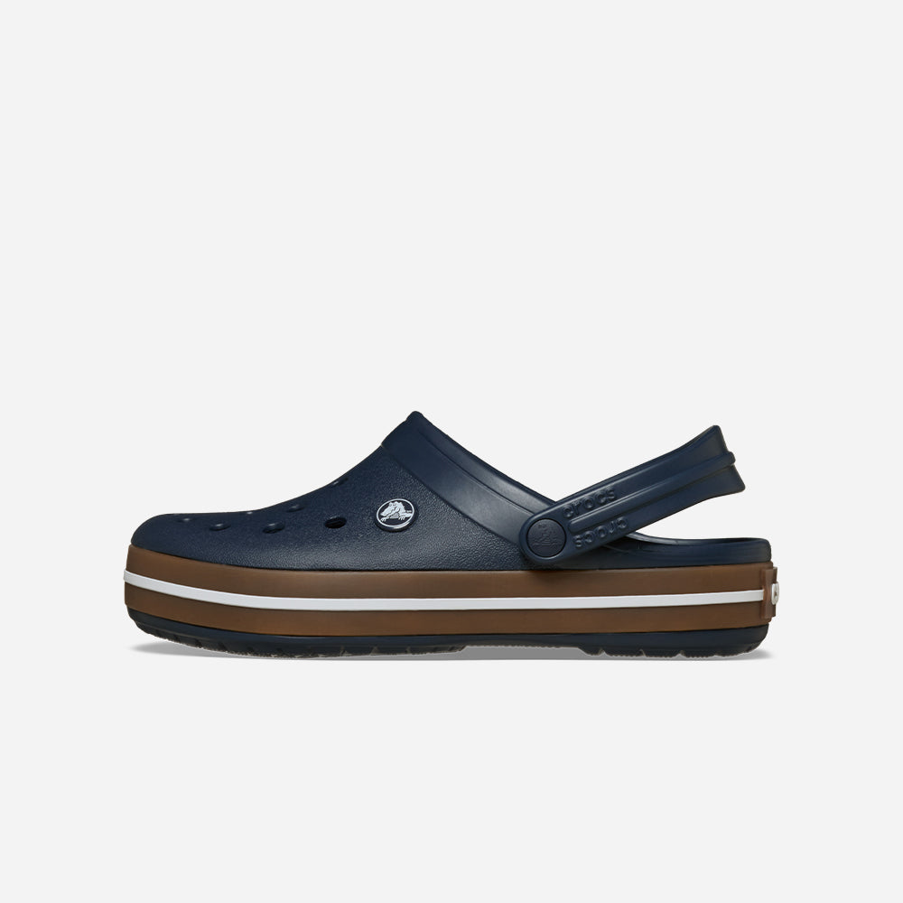 Giày Clog Unisex Crocs Crocband Gum - Xanh Navy - Supersports Vietnam