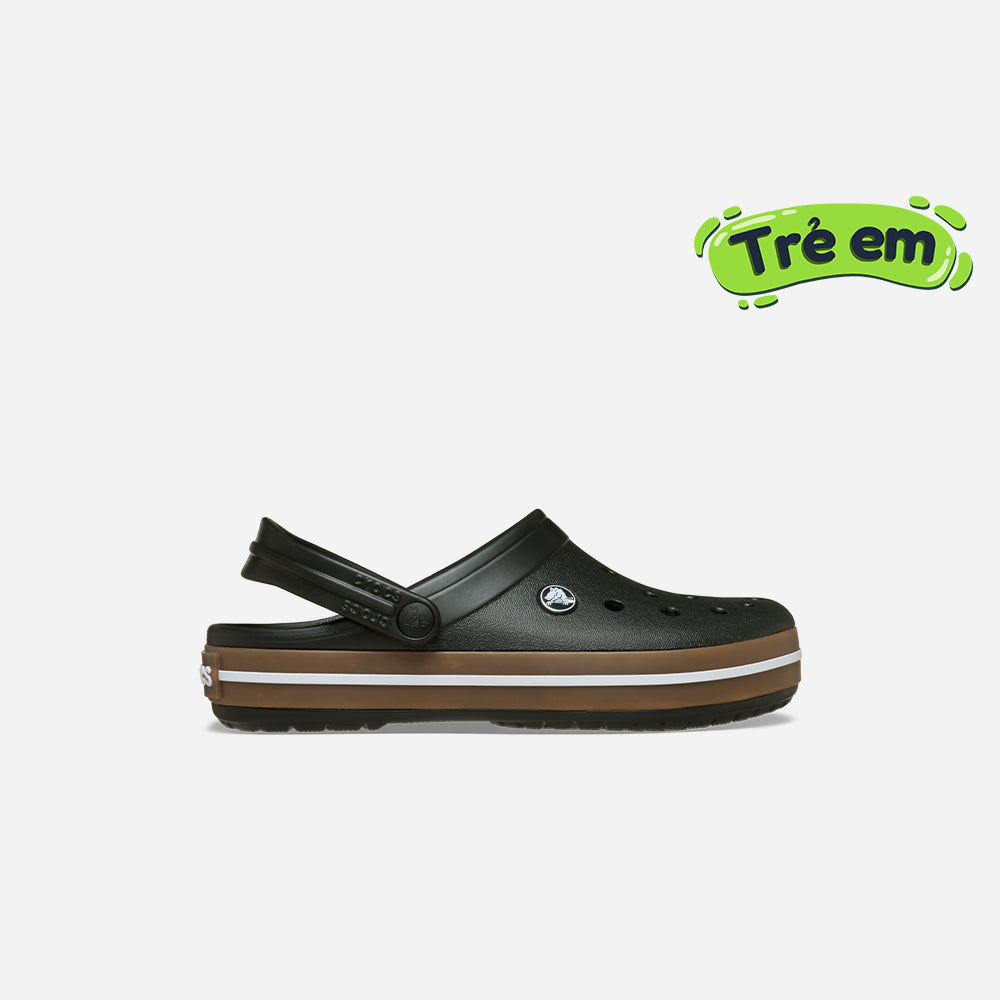 Giày Clog Trẻ Em Crocs Crocband Gum - Đen - Supersports Vietnam