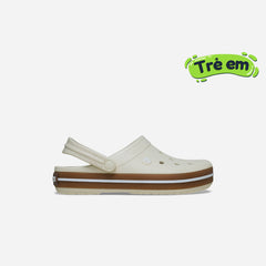 Giày Clog Trẻ Em Crocs Crocband Gum - Nâu - Supersports Vietnam