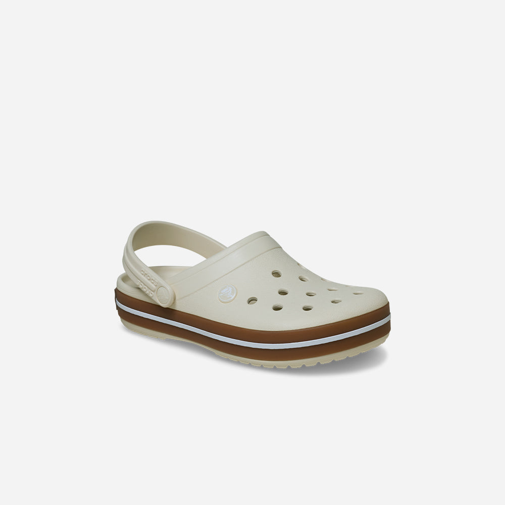 Giày Clog Trẻ Em Crocs Crocband Gum - Nâu - Supersports Vietnam