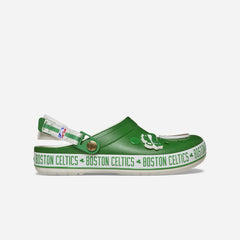 Giày Clog Unisex Crocs NBA Celtics Hwc Crocband - Xanh Lá