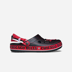 Giày Clog Unisex Crocs NBA Bulls Hwc Crocband - Đỏ