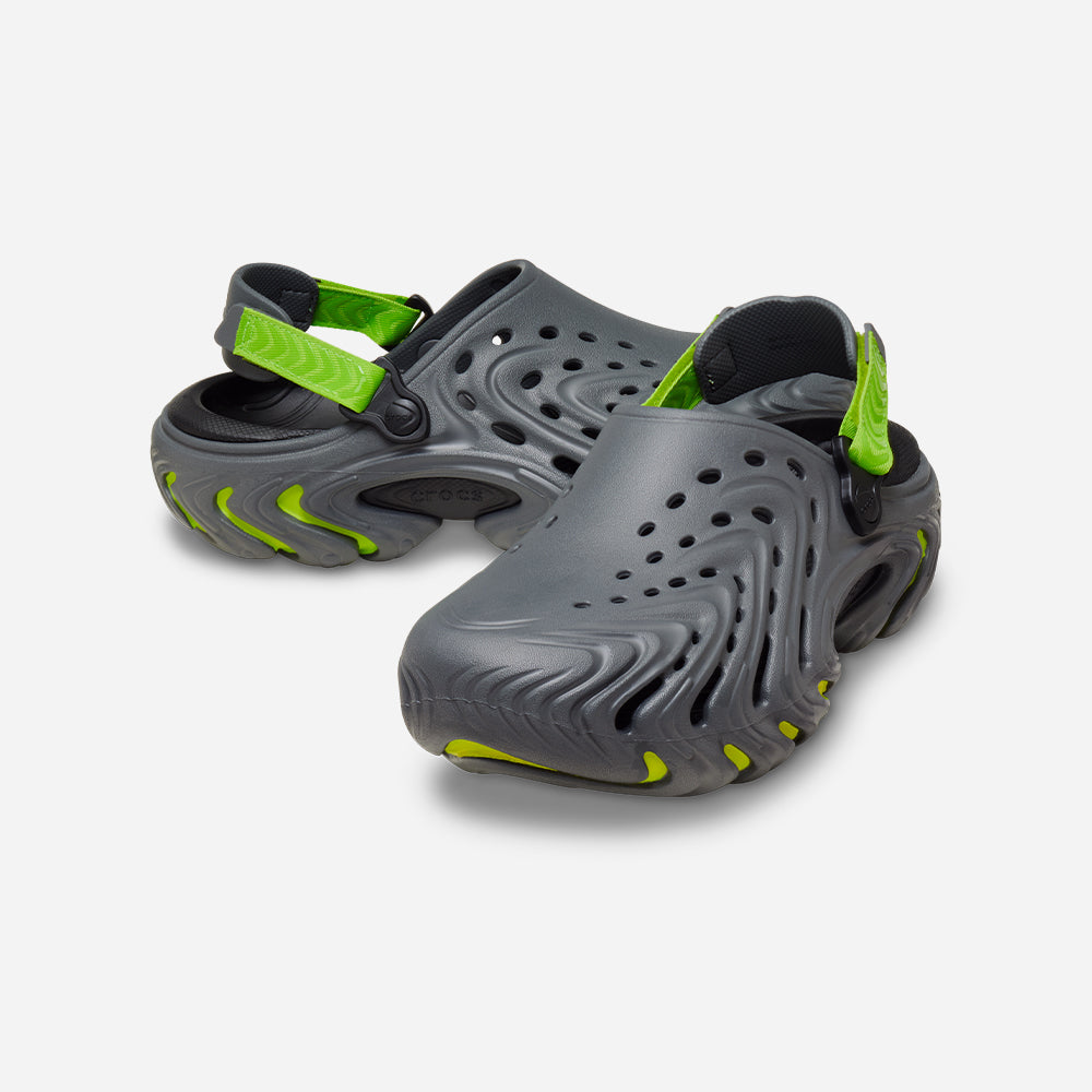 Giày Clog Unisex Crocs Echo Ii - Xanh Lá - Supersports Vietnam