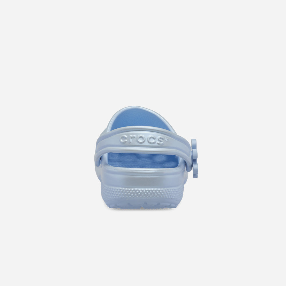 Giày Clog Trẻ Em Crocs Classic Pearl Shine - Xanh Dương - Supersports Vietnam