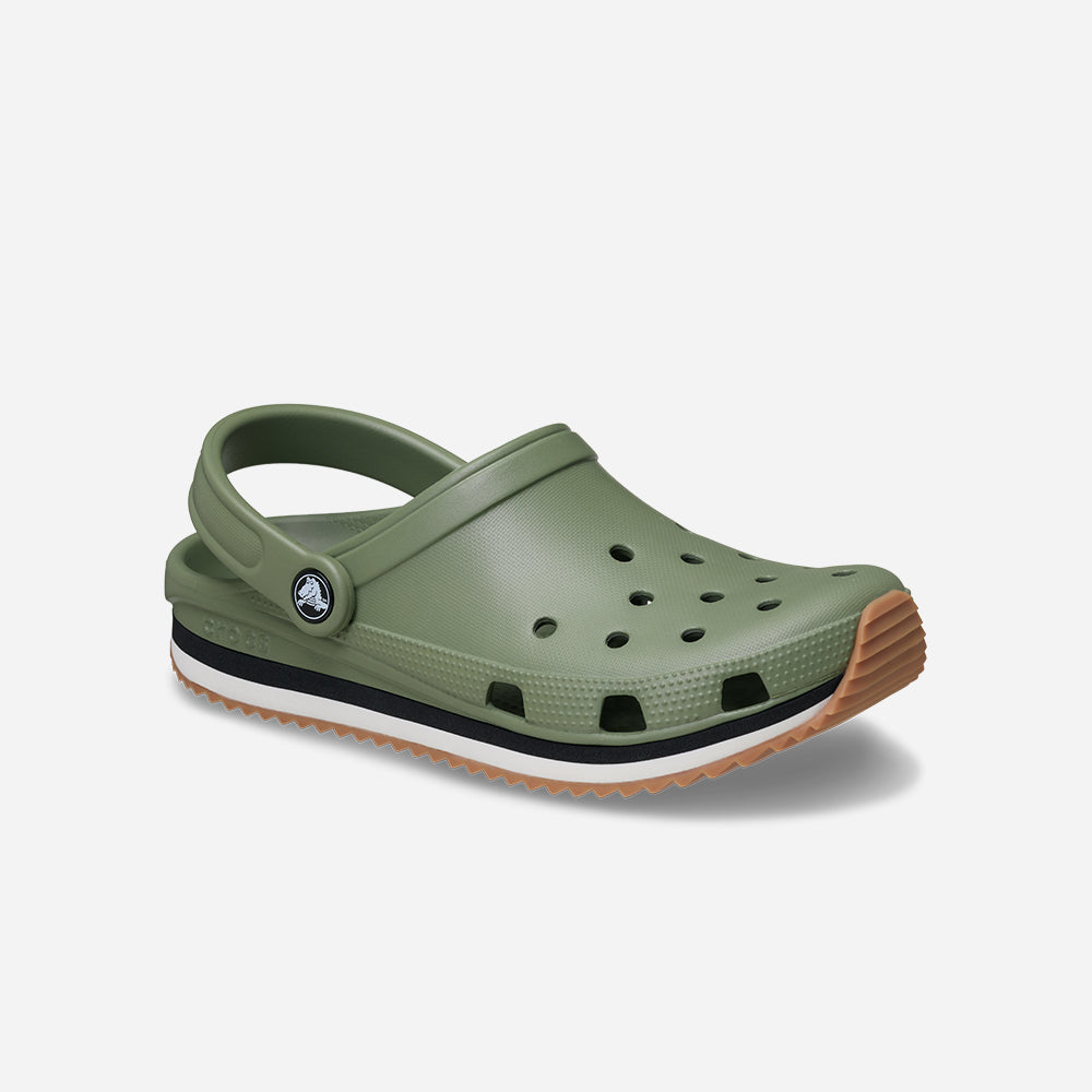 Giày Clog Unisex Crocs Crocband Runner - Xanh Lá - Supersports Vietnam
