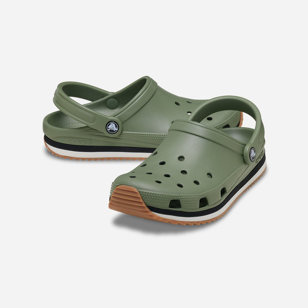 Giày Clog Unisex Crocs Crocband Runner - Xanh Lá - Supersports Vietnam
