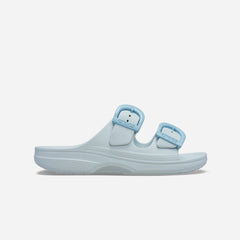 Dép Quai Ngang Nữ Crocs Saturday Enamel Buckle - Xanh Dương - Supersports Vietnam