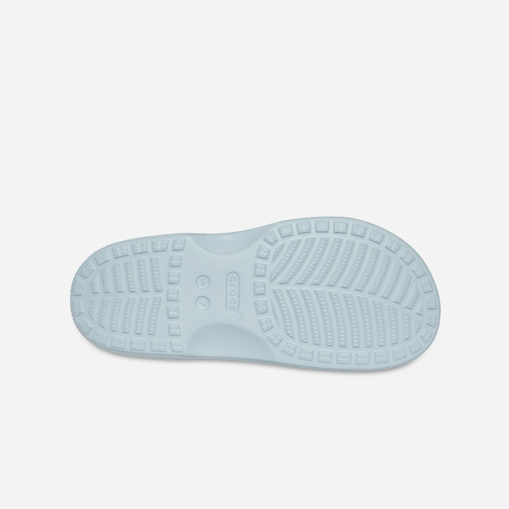 Dép Quai Ngang Nữ Crocs Saturday Enamel Buckle - Xanh Dương - Supersports Vietnam