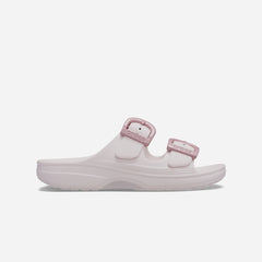Dép Quai Ngang Nữ Crocs Saturday Enamel Buckle - Hồng - Supersports Vietnam