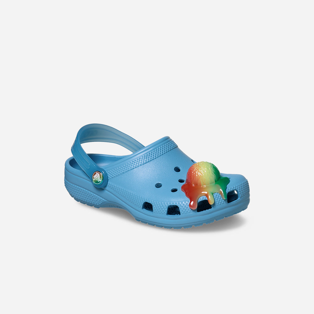 Giày Clog Trẻ Em Crocs Classic Scented Snow Cone - Xanh Dương - Supersports Vietnam